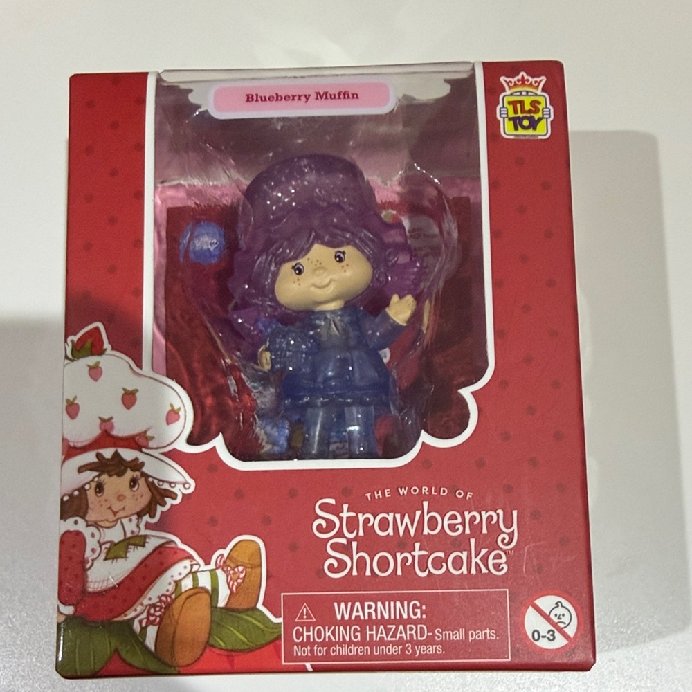 Blueberry Muffin Doll with Purple Outfit-RARE